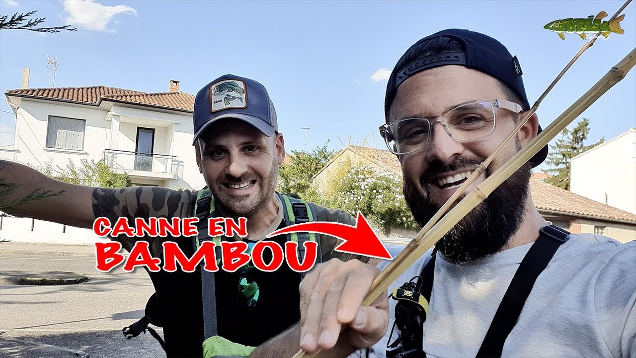 Défi Pêche - Pêcher un POISSON avec une CANNE en BAMBOU ...