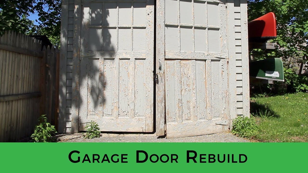DIY Garage Door Rebuild