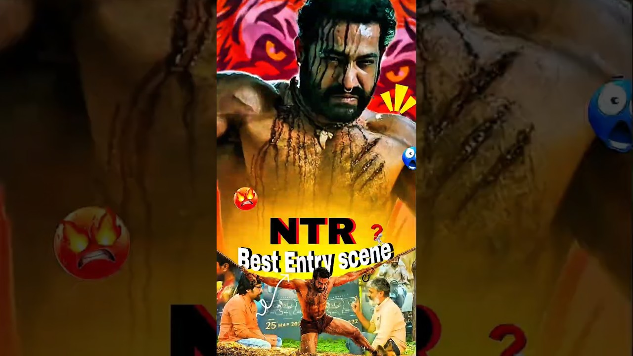 Rajamouli & Sandeep Reddy Vanga Interview About NTR&rsquo;s Mass Entry in RRR movie #viralvideo #shorts