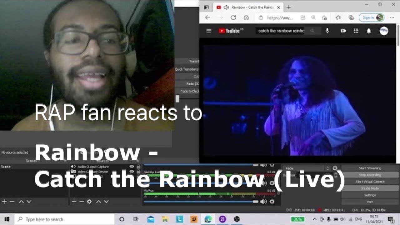 RAP fan reacts to Rainbow - Catch the Rainbow (Live)