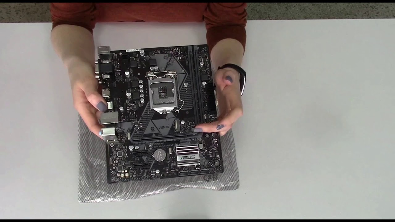 ОНЛАЙН ТРЕЙД.РУ — Материнская плата ASUS PRIME H310M-A R2.0 (LGA1151v2, mATX)