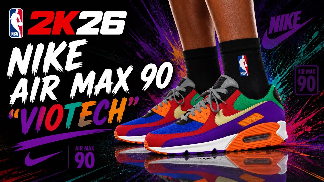 Создатель обуви в NBA 2K26 - Nike Air Max 90 