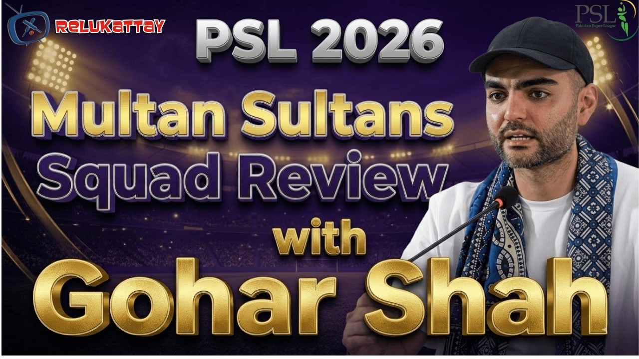 🔴 LIVE Multan Sultans Squad Review with Gohar Shah  PSL 2026 Auction Picks, Retentions & Q&A