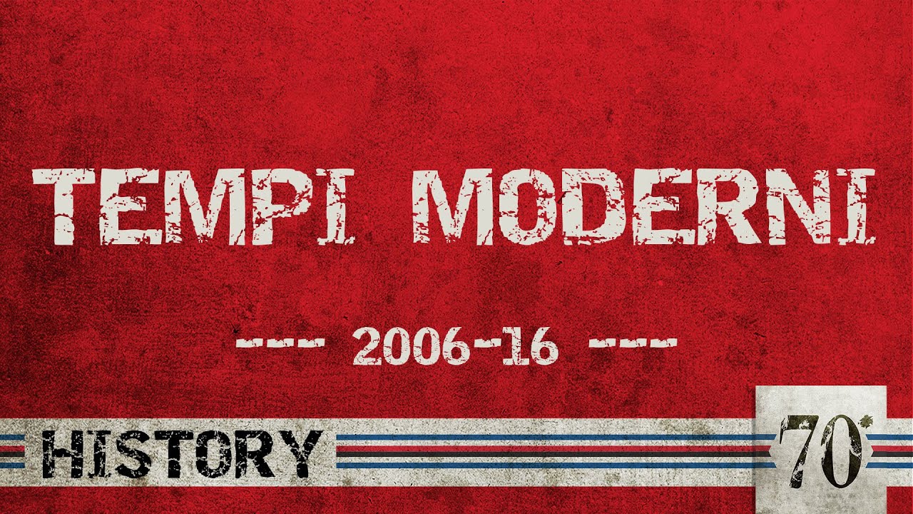 #70diNoi, History: Tempi moderni