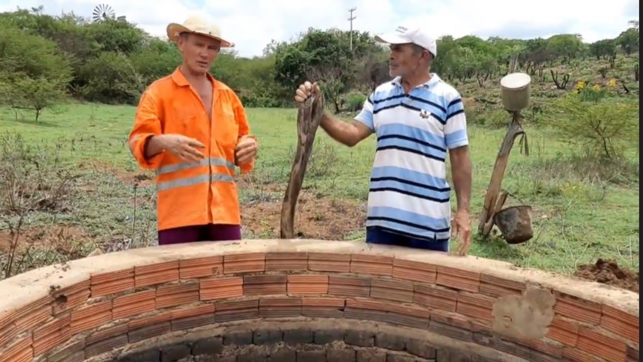 Bastidores  !! Seu Mané é Seu Antônio vai fazer limpeza no cacimbão  !!