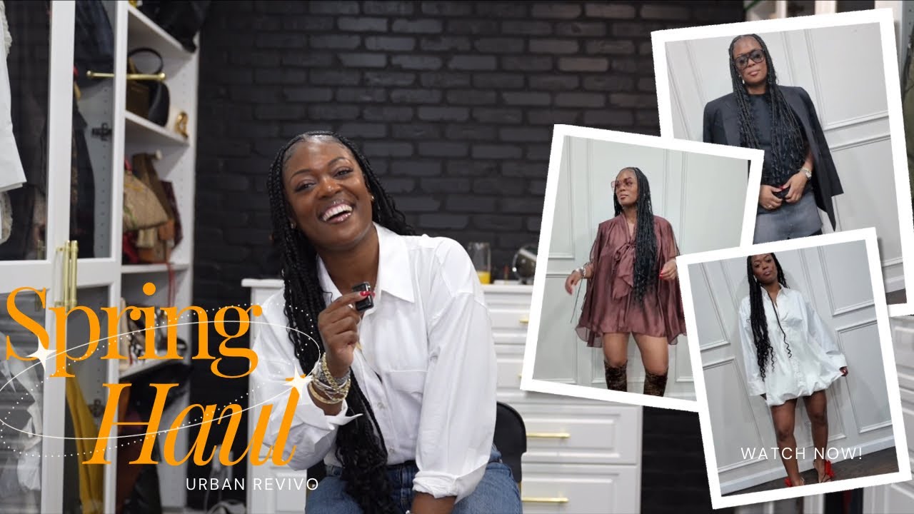 Spring Haul + Tryon | Inside Urban Revivo's New NYC Store!