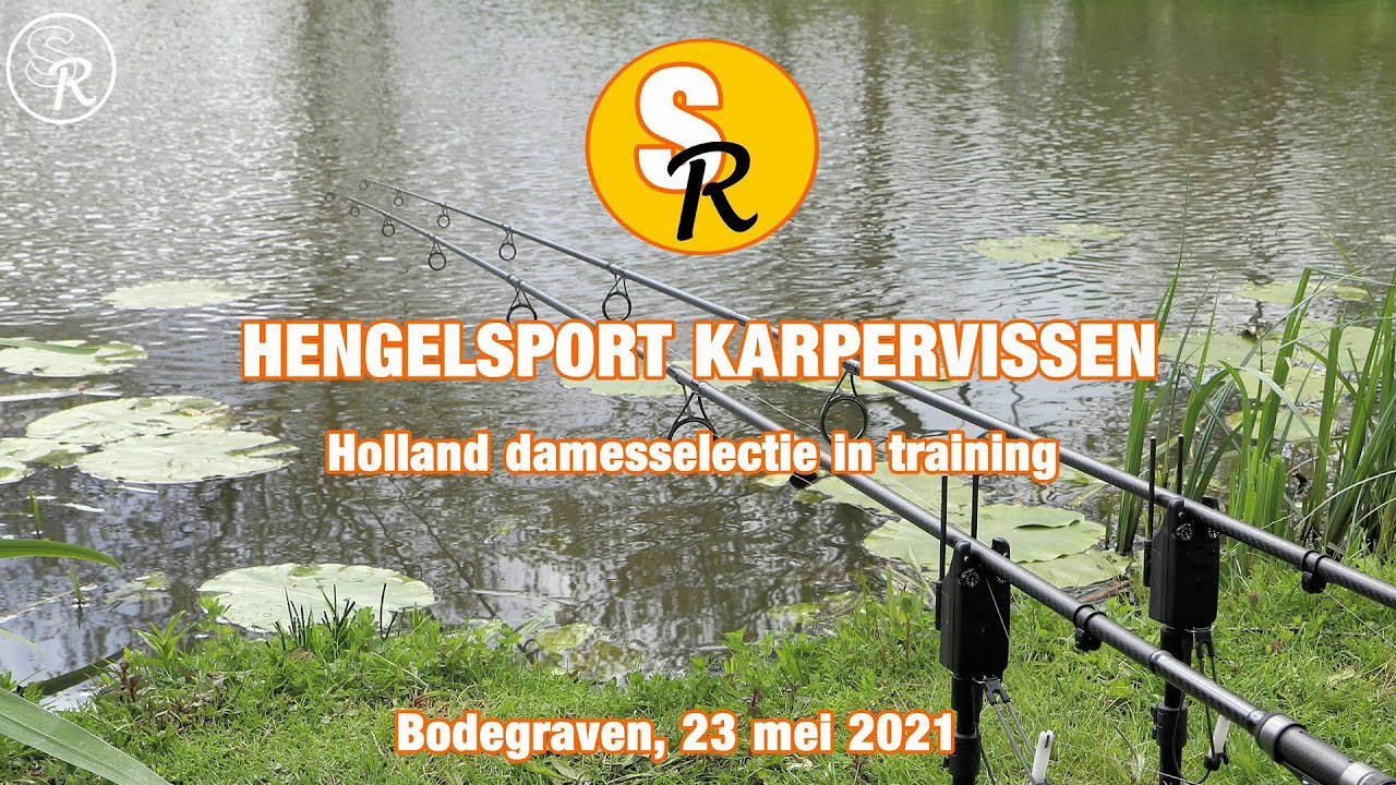 Sport Report: Hengelsport Karpervissen - Holland damesselectie in training