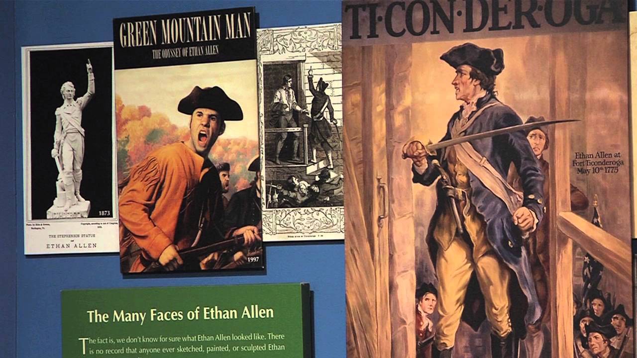 Vermont History - Ethan Allen, not the nicest of guys!