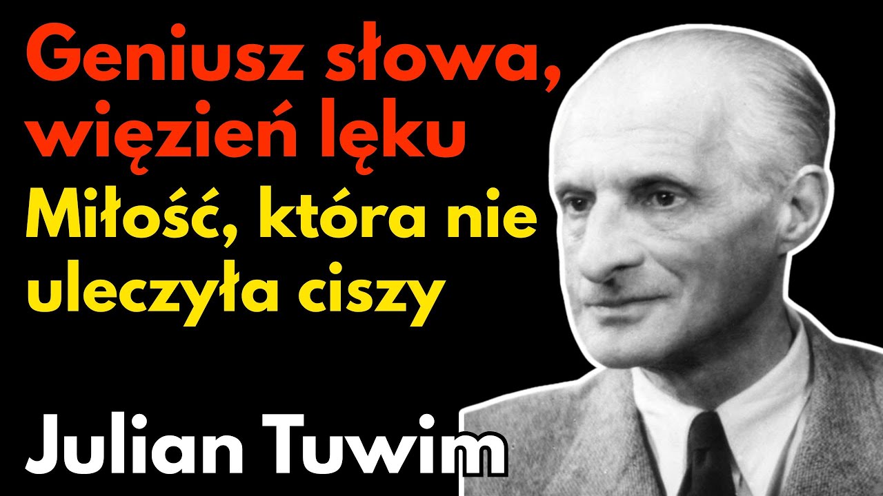 Julian Tuwim – Geniusz słowa, który bał się świata. Miłość, obłęd i ucieczka - Biografia inaczej