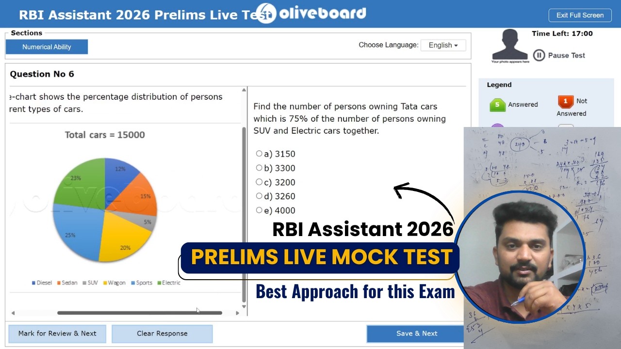RBI Assistant Live Mock Test 2026 | Hurry Up - Notification Out ! How I Got 92.5 /100 in this mock