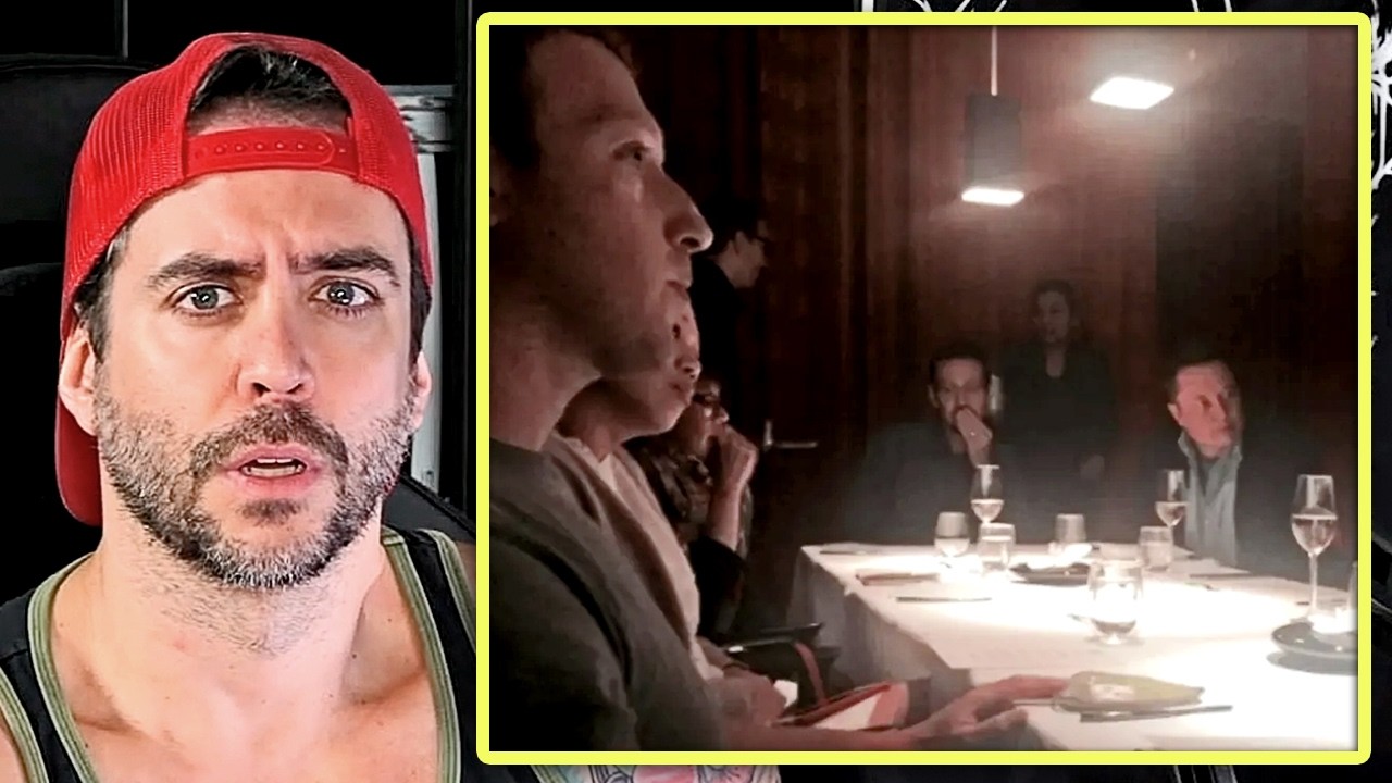 Salen a la luz las FOTOS de la INFAME CENA de EPSTEIN con ZUCKERBERG y ELON MUSK