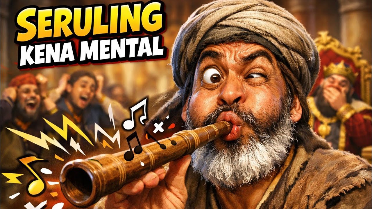 KOCAK!!!! Suara Seruling Sumbang Malah Yang Dapat Hadiah - Kisah Abu Nawas
