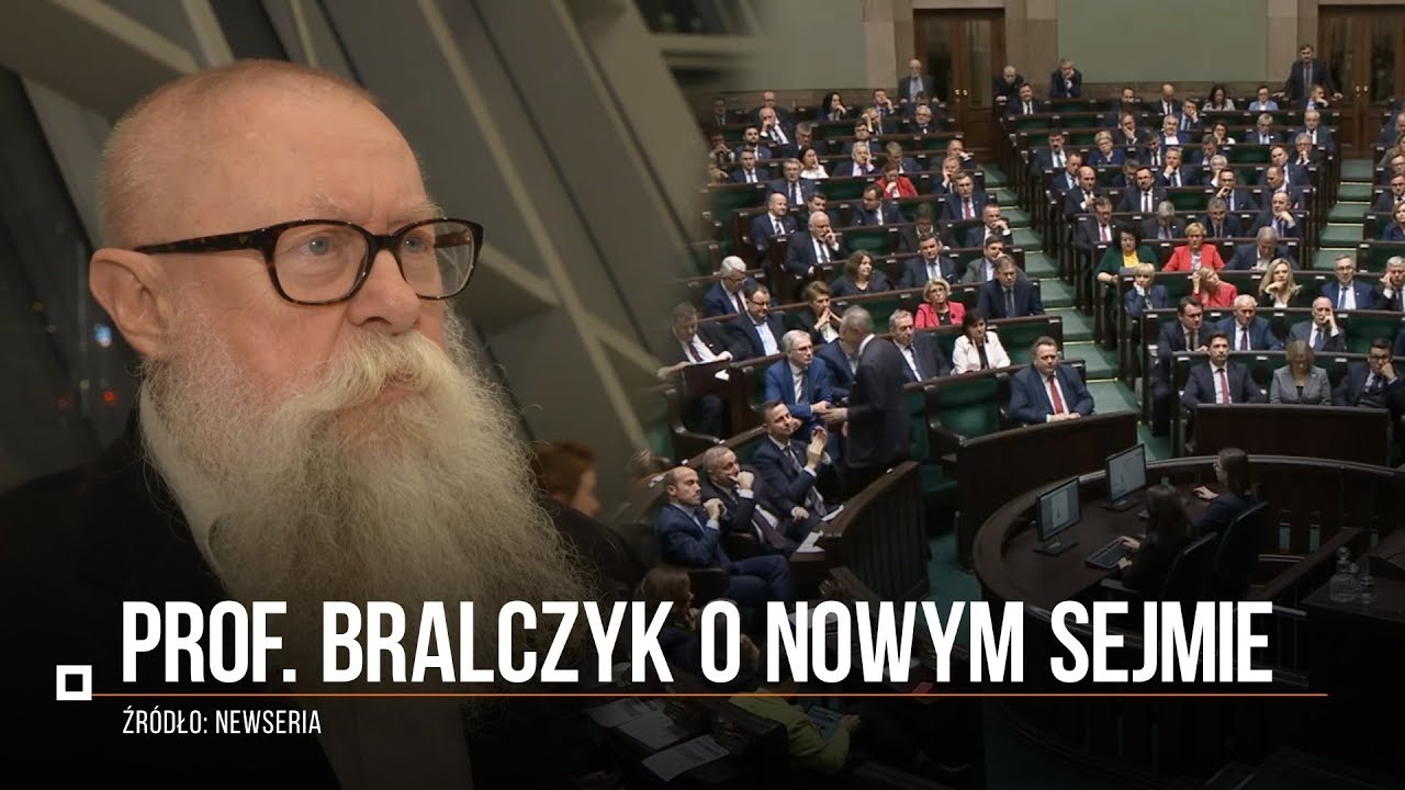 Prof. Jerzy Bralczyk ocenił pierwsze posiedzenia nowego Sejmu