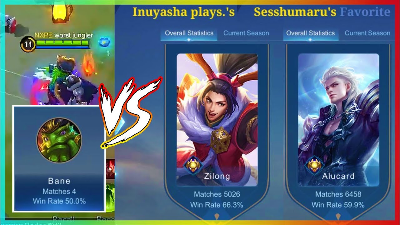 WINRATE IS JUST A NUMBER! 🤯 INUYASHA SESSHUMARU VS H2WO!!!