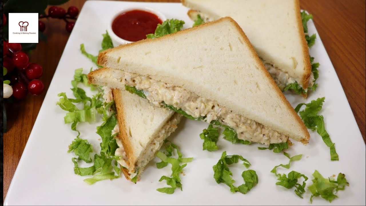 Egg Chicken Sandwich Recipe By Cooking And Baking Passion || Ramadan Special Recipe 