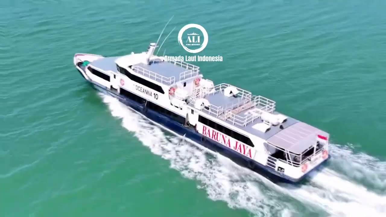 Spotting Drone Ferry Mv Oceanna 10 - Armada Laut Indonesia