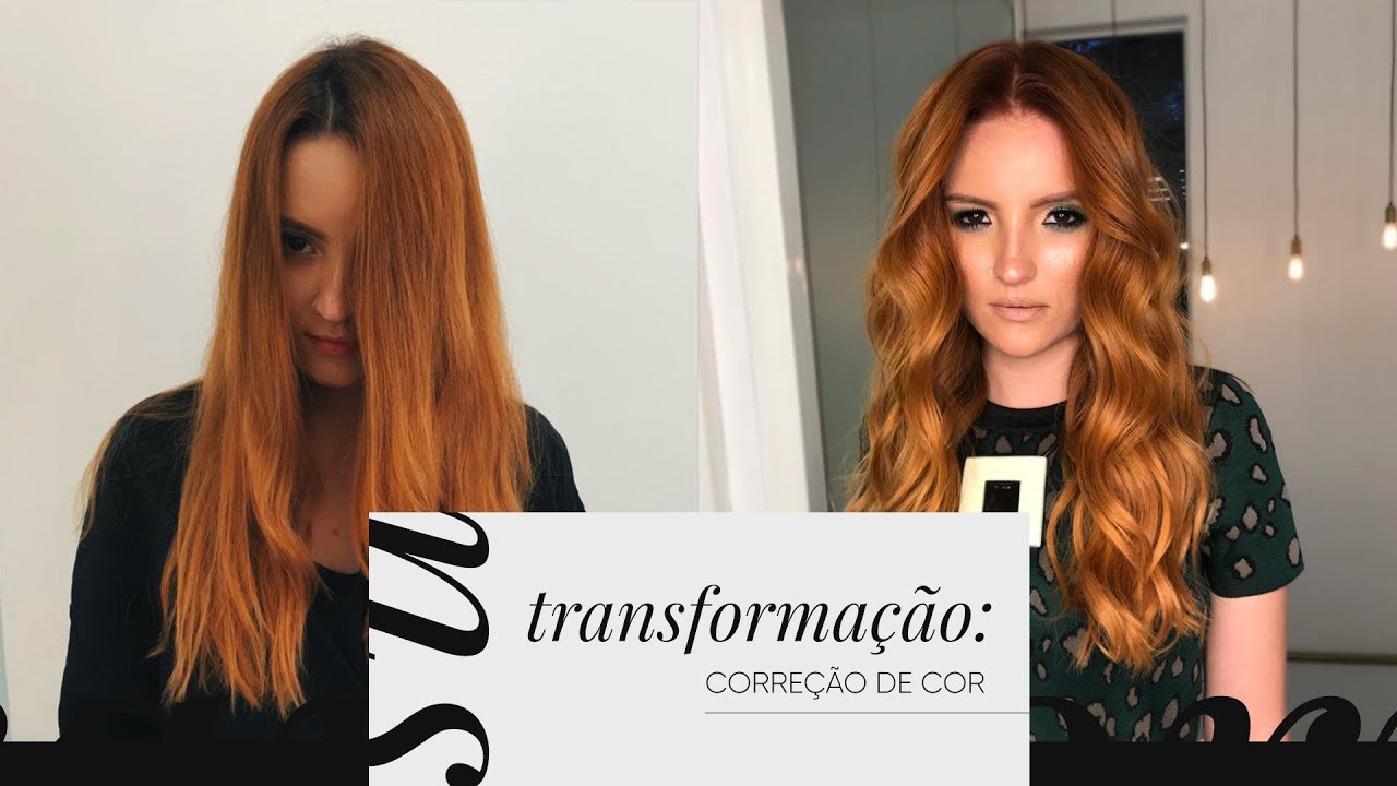 Transforma&ccedil;&atilde;o com Bio Extratus Color - Ruivo Poderoso