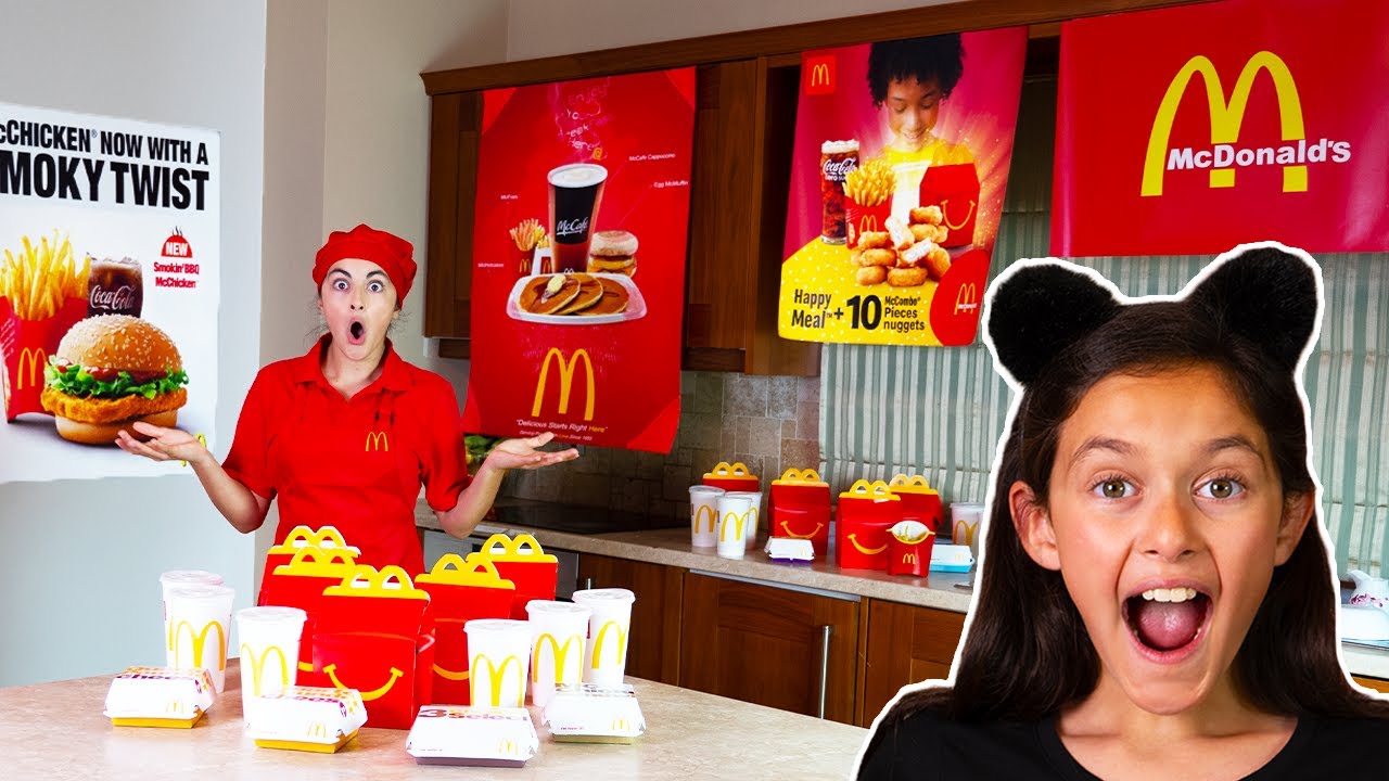 We opened our own McDonald's at Home!!