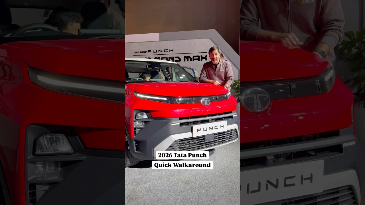 2026 Tata Punch Facelift Quick Walkaround Under 90 Seconds #Shorts