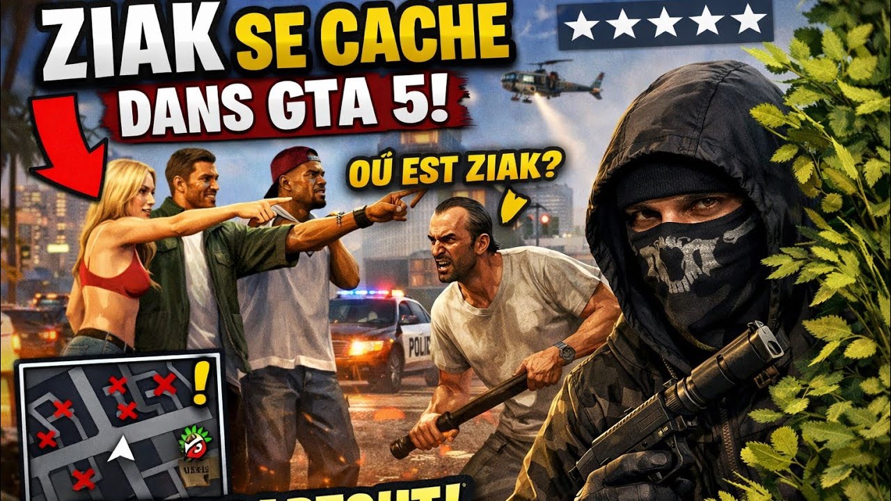 J'inarne Ziak sur GTA5