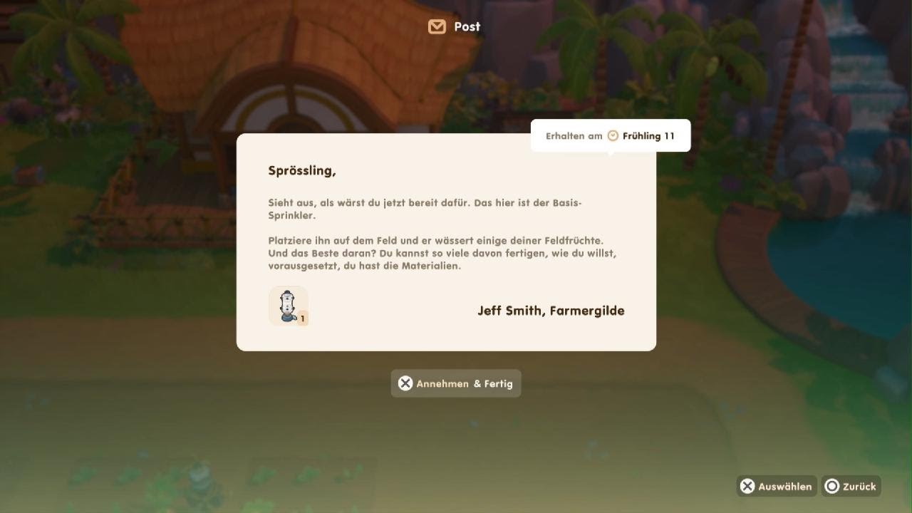 Coral Island - Jahr 1 - Folge 12 - Sprinkler erleichtern die Feldarbeit