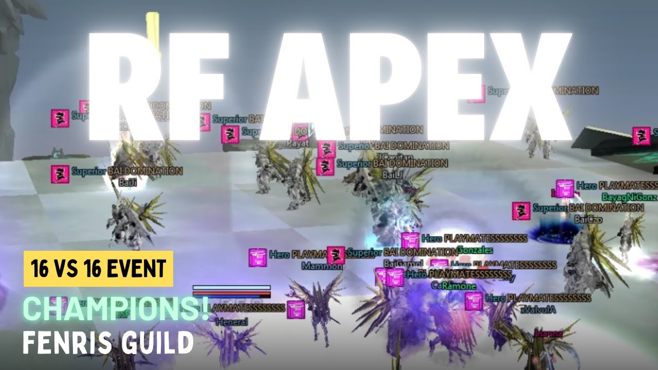 RF Apex PVP Ep. 4 - 16 vs 16 CHAMPIONS! - Fenris Guild (26-JAN-2025)