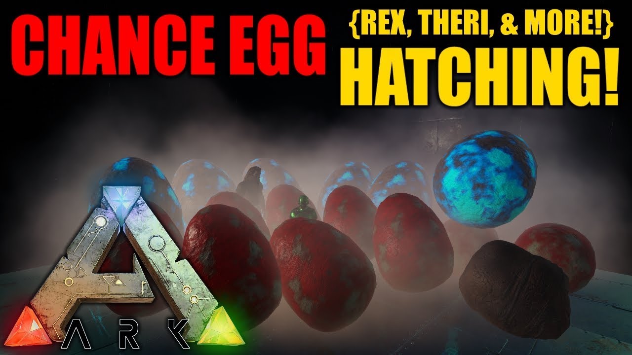 HATCHING CRAZY CHANCE EGGS! - Tribe Official PvP - Ark Survival Evolved
