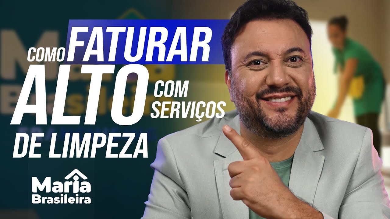 FRANQUIA PREMIADA MARIA BRASILEIRA  🤩 Fature com limpeza!
