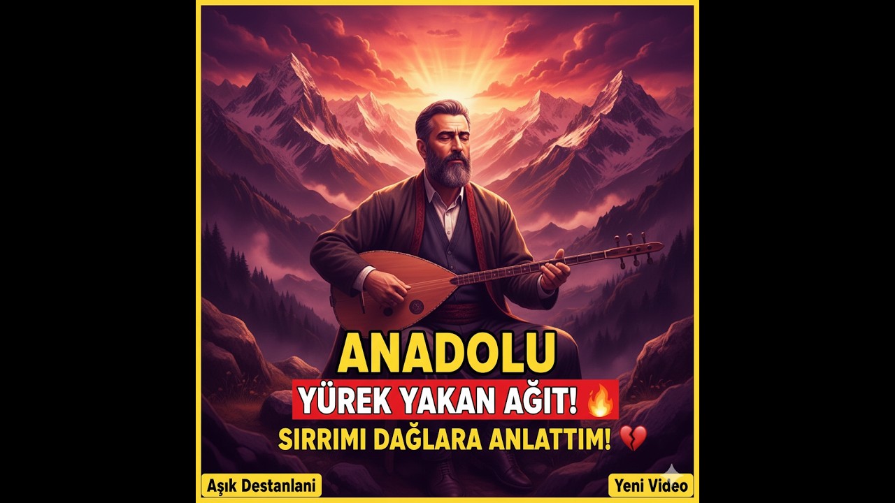Gurbet elde bir aynaya bakınca     Yürek Yakan Ağıt (Sırrımı Dağlara Anlattım!) 🔥💔