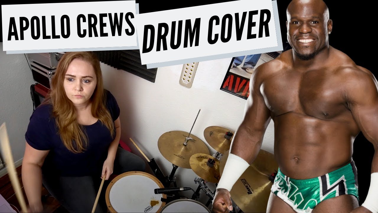 WWE APOLLO CREWS THEME DRUM COVER