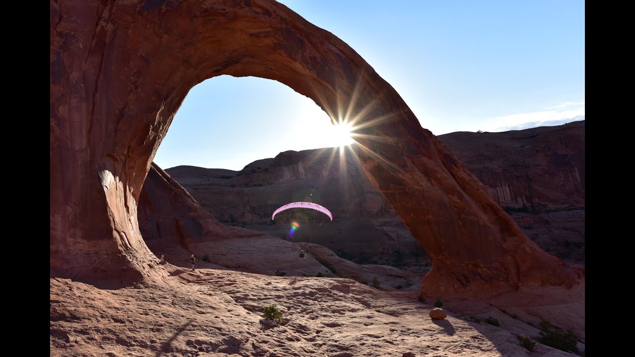 Paramotor Moab Powered Paragliding Flying Jetpack Ultralight Aircraft Extreme Crazy Fun!!