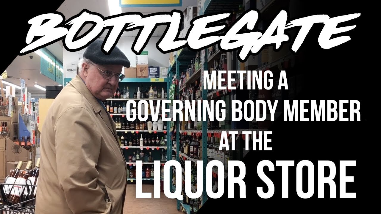 Bottlegate: Встреча с членом Руководящего совета в винном магазине