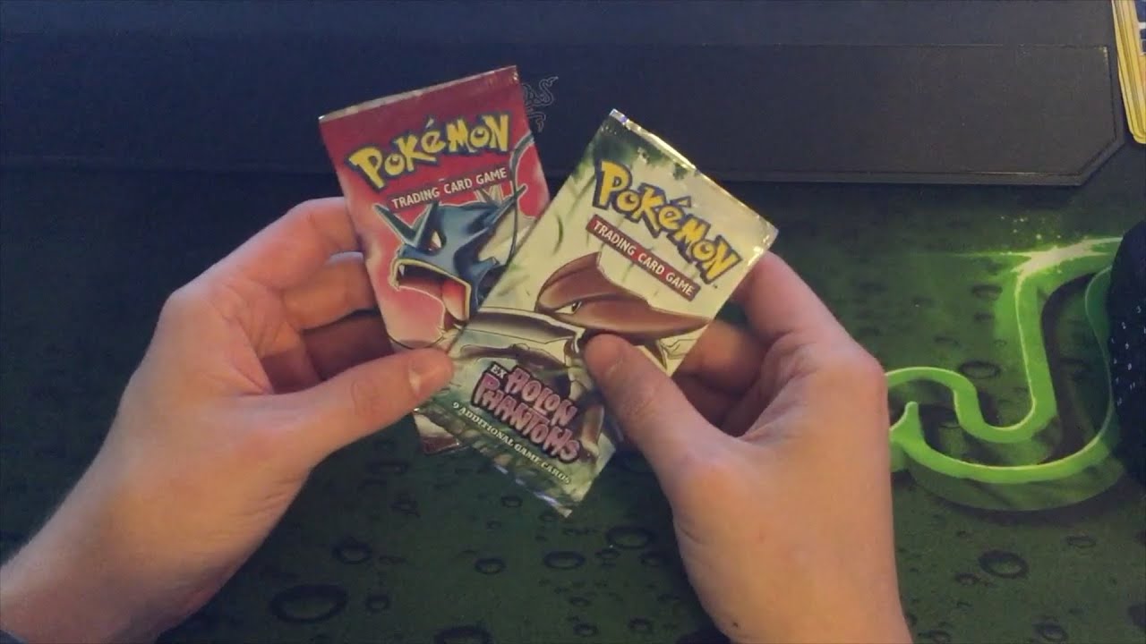 pokesoup | Pokemon Cards 2 EX Holon Phantoms Booster Pack Opening | Gold Star? EX? Duds?