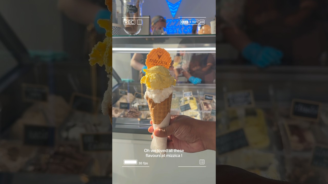 Summer time gelato at Mizzica