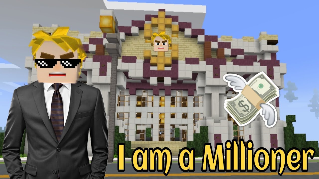 Noob opened a bank in Blockman Go