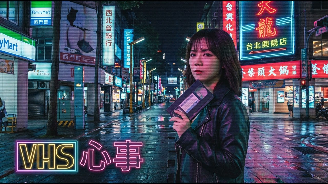 【回憶曲風】 《VHS心事》｜90年代雨夜天后系力量抒情・搖滾靈魂告白