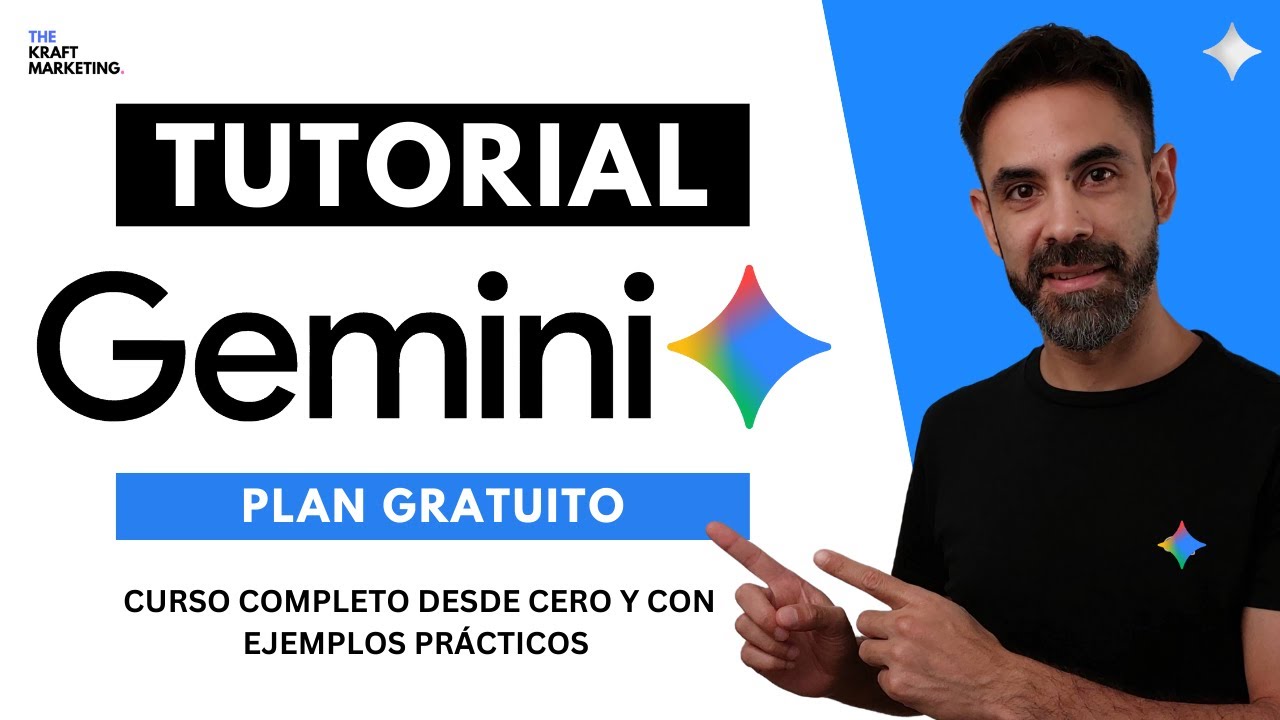 Cómo Usar Gemini de Google GRATIS desde cero. Tutorial de Gemini en Español completo
