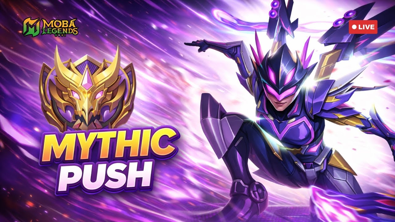 FINALLY MYTHIC | MOBA 5v5 LIVE !!!