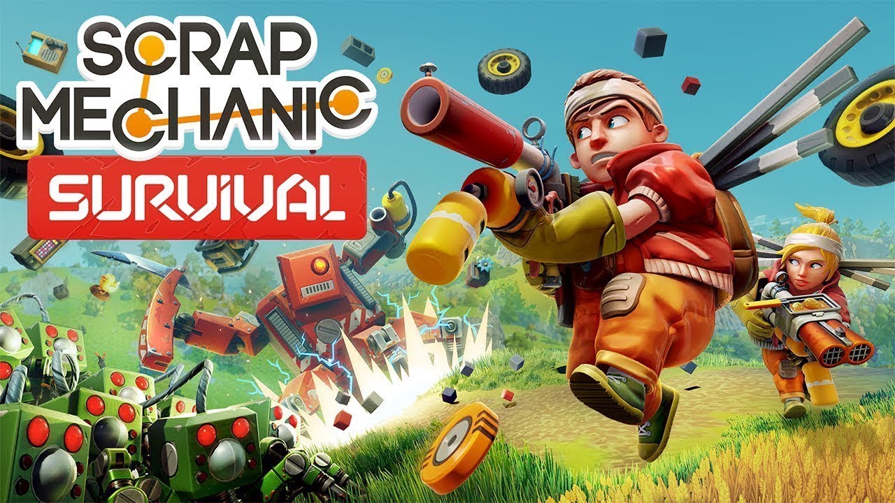 Scrap mecanic / выживаем и качаемся