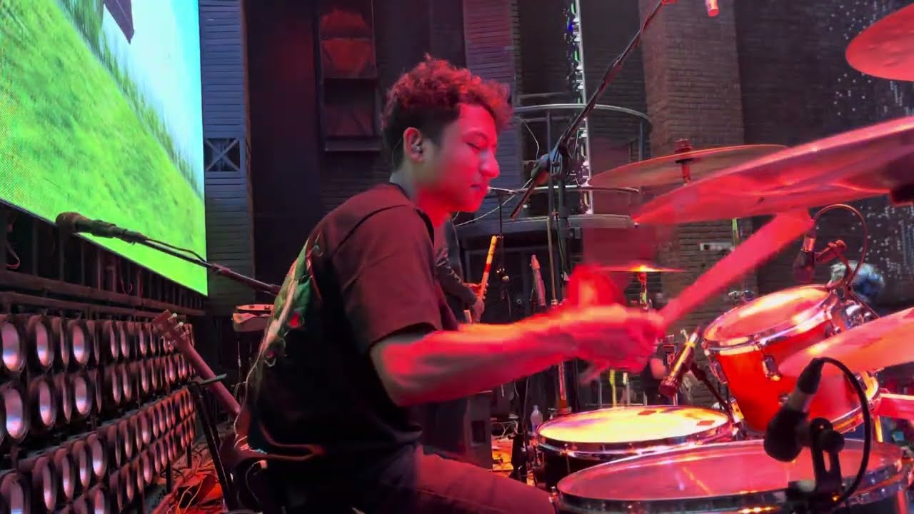 SADHANA Jasper Rai Drums cams (John&thel locals) @purplehazerockbar7303