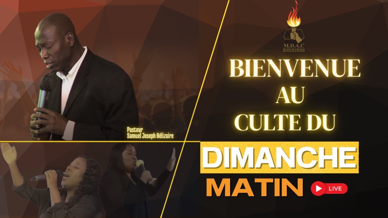 Culte du dimanche matin | Le 21 decembre 2025 | Le naissant pas seulement la naissance | MDACTV