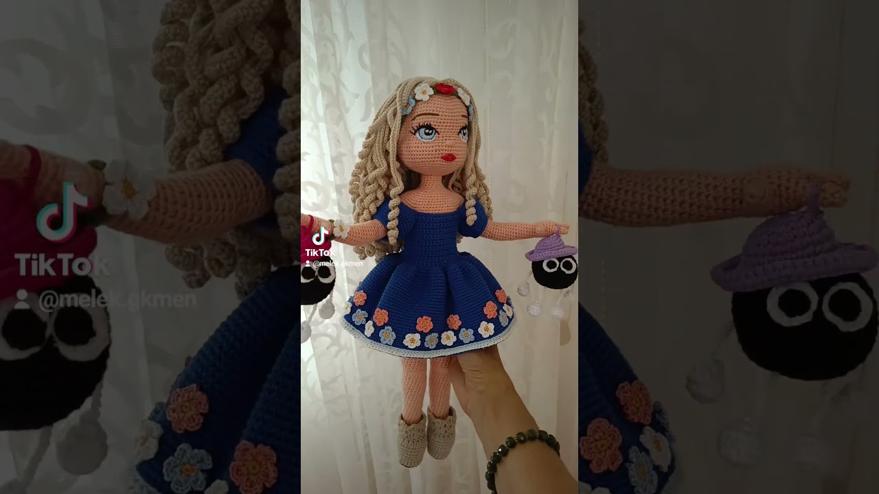 el emeği g&ouml;z nuru #amigurumicroche #amigurumist #amigurumi #knittingdoll#