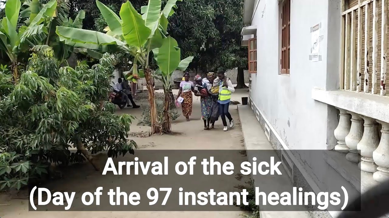 Arrival of the sick (Day of the 97 instant healings)