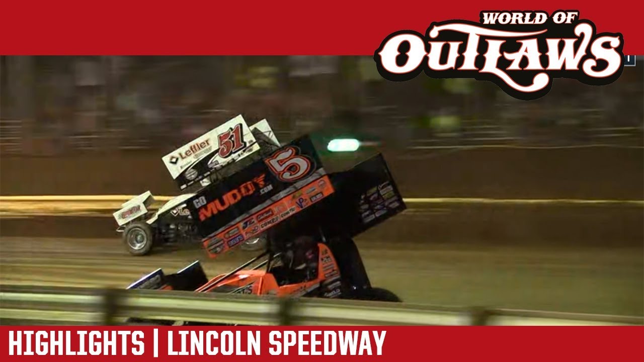 World of Outlaws Craftsman Sprint Cars, Lincoln Speedway, 19 июля 2018 г. | ОСНОВНЫЕ МОМЕНТЫ