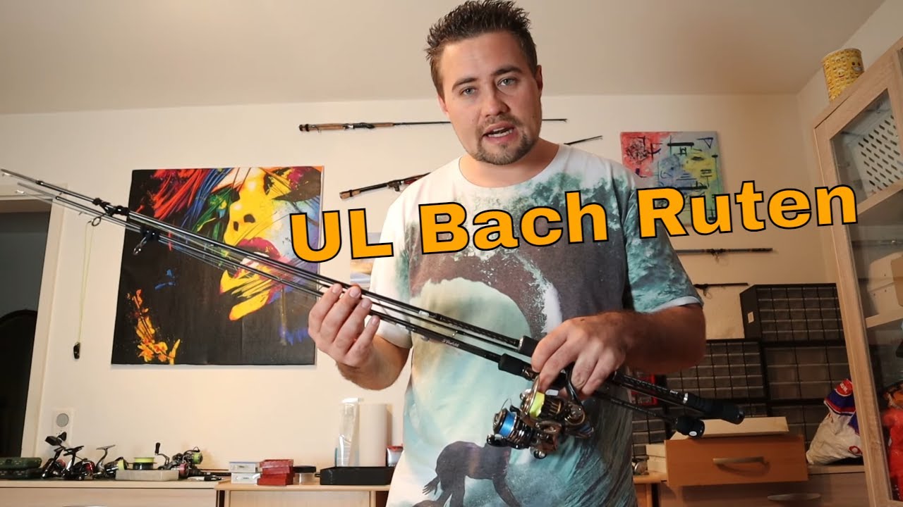 leichte Spinnruten f&uuml;r Forelle am Bach