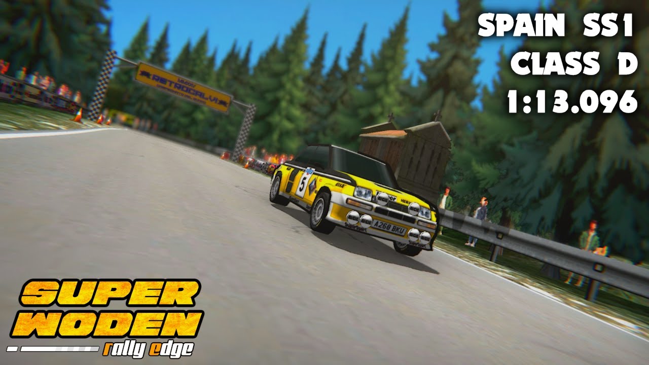 Super Woden Rally Edge - Spain SS1 Class D 1:13.096