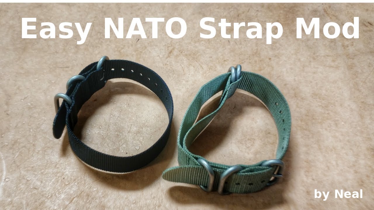 Super Easy NATO Strap Mod