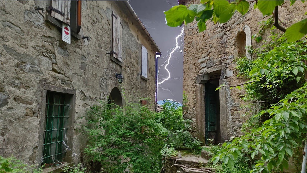CHIAPPORATO:un borgo FANTASMA evacuato nel 2014(incredibile tutto ciò che vedrete!)