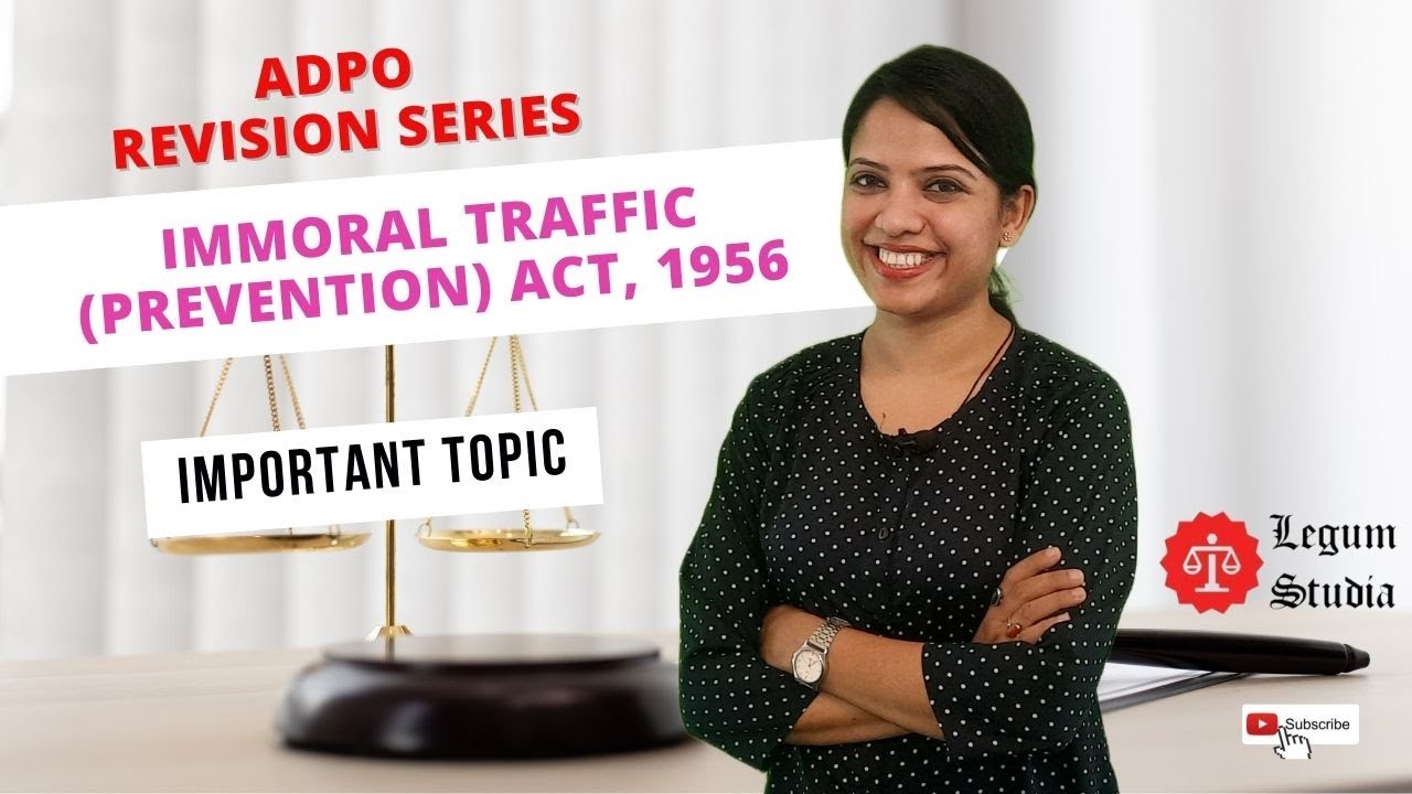 Immoral Traffic (Prevention) Act, 1956 अनैतिक व्यापार (निवारण) अधिनियम, 1956 Hindi-English