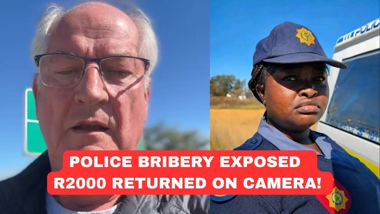 Officer Returns R2000 Bribe After Being Caught: Andre Snyman Exposes Police Corruption!